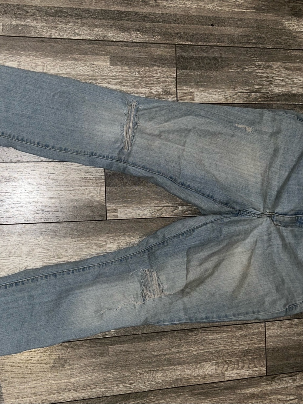 Universal Thread Light Blue Distressed Skinny Jeans